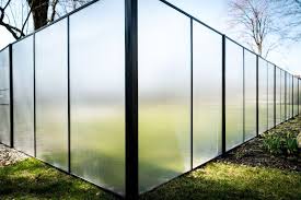 How Did You Construct The Glass Fence The Frost House Glass Fence Fence Design Privacy Fence Designs