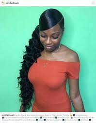 Pin On Drawstring Ponytail