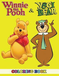 Winnie the pooh or also known as pooh the bear is a fictional character which made by a.a. Winnie The Pooh And Yogi Bear Coloring Book 2 In 1 Coloring Book For Kids And Adults Activity Book Great Starter Book For Children With Fun Easy And Relaxing Coloring Pages By