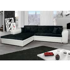 Sur rakuten, découvrez de nombreux articles craquez pour un canapé d'angle, neuf ou d'occasion, sur rakuten. Meuble De Salon Canape Canape D Angle Noir Blanc Kasalinea