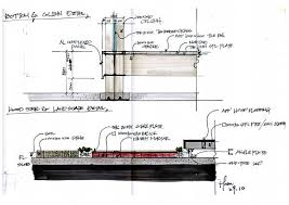 Kumho Asiana Plaza Roof Garden Section Detail At Hcmtp In Vietnam Sketched By Moonjiyong Remodel Design Floor Plans