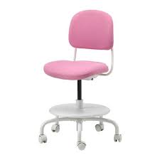 Ikea Vimund Child Amp Amp 39 S Desk Chair Pink This Ergonomic Junior Chair Has A Fl Childrens Desk And Chair Restaurant Chairs For Sale Kids Desk Chair