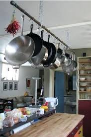 Pot Hanging Rack Ikea Hanging Pot And Pans Ikea Grundtal Hanging Pot Rack Pot Rack Kitchen Pot Rack Kitchen Pot