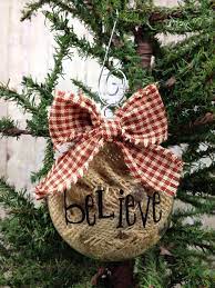Pin By Rachel Toor On My Creations With My Silhouette Burlap Christmas Decorations Christmas Ornaments To Make Christmas Ornaments