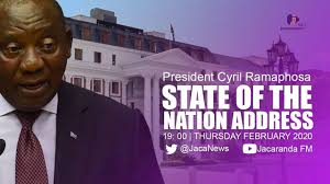 Live From Parliament President Ramaphosa Delivers Sona Youtube