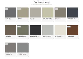 Colourbond Contemporary Colour Chart Exterior Paint Colors For House Exterior House Paint Color Combinations House Paint Color Combination