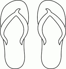 After buying some new cheap flip flops, i was looking for a way to spice them up a little more while still keeping them light and functional. Printable Coloring Pages Flip Flops Coloring Home