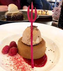 The custard made of egg yolk, crème fraiche, milk, and tarragon leaves. Gordon Ramsay On Twitter What A Way To End Your Meal At Grhellskitchen Chocolate Mousse Cake With Raspberry Gelee Almond Crunch And Chocolate Passion Fruit Ice Gelato Caesarspalace Vegas Https T Co Zylxaidxfx