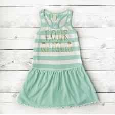Cute Birthday Outfits For 11 Year Olds 4th Birthday Dress Four And Fabulous Girl Summer Dress Fourth Etsy Birthday Girl Outfit Baby Girl Summer Dresses Big Sister Outfits