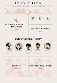 First, if you want a free wedding website as unique as you are, offbeat bride offers cute & creative if you're looking for advice about what to put on your wedding website or questions about what to put. Pin On Wedding Website Design Ideas Templates