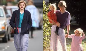 Emma corrin as princess diana and josh o'connor as prince charles in the crown on set. The Crown Series Four Emma Corrin Dons Princess Diana S See Through Skirt Reveal Daily Mail Online