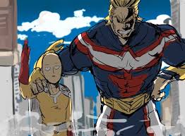 He shouldn't have laughed at someone else's seemingly 'silly' problem, even if said person was a fictional character. Boku No Hero Academia X One Punch Man Crossover Characters Saitama All Might One Punch Man Anime One Punch Man Funny One Punch Man