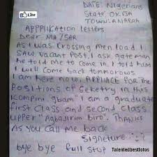 However, some financial institutions and government agencies will accept a letter from your employer or employment agency that confirms your address. Learn To Write Application Letter Jobs Vacancies Nigeria