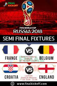 Russia Reached The Final Stage Of The World Cup The Rest Of The Remaining 32 Are Left The Four Teams Are France Belgi Fifa World Cup Fifa World Cup Champions