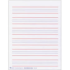 Do you want to write and publish an academic or scientific paper? Raised Line Writing Paper Red And Blue Lines Package Of 50 Walmart Com Walmart Com