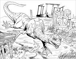 Dinosaur coloring pages for kids: Swimming Dinosaurs Coloring Pages Coloring And Drawing