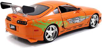When he arrives to dominic's garage, he brings the toretto's a rusted supra taken from a junk yard. Fast Furious 1995 Toyota Supra
