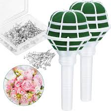 Never pay more than you need to. Amazon Com 2 Pack Bride Flower Bouquet Holder Wedding Bridal Bouquet Holder Foam Floral Handle Bouquet Holders For Bride Artificial Flowers Flowers Decoration With 50 Pieces Wedding Flower Bouquet Pins Home Kitchen