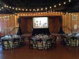 We can make your birthday party or special event remarkable. This Wedding Held At Stardance And Event Center In Marana Az I Used A Screen And Projec Projector Screen Screened In Porch Furniture Screened Porch Decorating