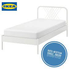 Gerenti puashati kerana harga yg sgt berpatutan & murah. Ikea Nesttun Bed Frame Ikea Single Bed Katil Viral Ikea Katil Single Shopee Malaysia