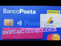 Uncritm1 ag2 uncr it m1 ag2: Swift Bic Code Carta Per Google Adsense Bancoposta Click Con Iban Card For Google Adsense Youtube
