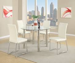 Team with the fjord table for a complete look. F1438 White Dining Chair Set Of 2 By Poundex