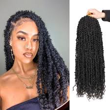 Maybe you would like to learn more about one of these? 24inch Butterfly Locs Crochet Hair Long Butterfly Faux Locs With Curly Unionbeauty