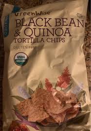 Our taco shack chips are a thicker restaurant style chip made in our . Greenwise Organic Black Bean Quinoa Tortilla Chips 7 5oz