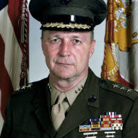 MGEN Harold G. Glasgow, USMC (covered)