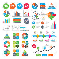 Business Charts Growth Graph Sale Discount Icons Special Offer