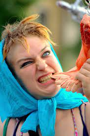 Man eating woman out
