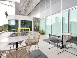 Feel welcome in our coworking spaces in penang, an area of strong, established companies that's home to innovative businesses and professionals. Regus Spice Coworking Offices Penang Island Office Snapshots