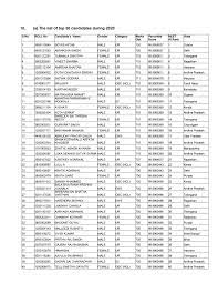 And after a year of socially distanced stars accepting prizes from their living rooms in pajamas and being accidentally muted, we're waiting for the grandest event of them all: Neet Topper List 2020 Highest Mark Top Rank September Exam