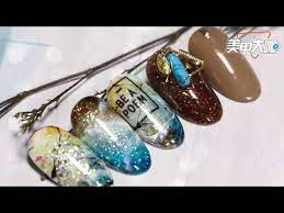 第1359期 波光暗影 nail art designs youtube nail art tutorial gel nail art nail art