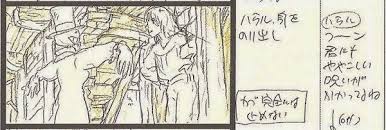 ジブリの絵コンテから分かること ハウルの動く城 の雑学 豆知識 絵コンテでもひたすらイケメンとして描かれているハウル ハウル ハウルの動く城 絵コンテ
