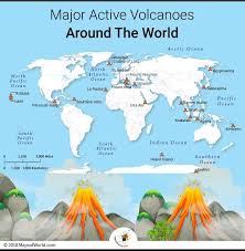 Where Are Some Of The World S Major Active Volcanoes Answers Volcano World Geography Active Volcano