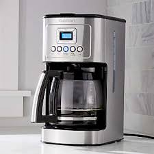 How to brew a pot of coffee in the morning automatically. Coffee Machines And Drip Coffee Maker Crate And Barrel