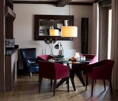 For inspiration, take a look at this room's shiny black coffee table and. Small Formal Dining Room Houzz