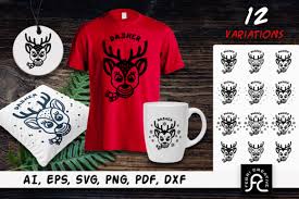 Download Reindeer Name Dasher Ornament Svg Graphic By Febri Creative Creative Fabrica SVG Cut Files