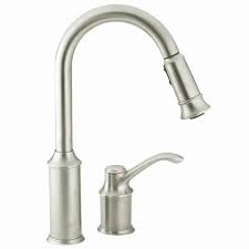 May 10, 2019 kitchen faucet. Moen 7590csl Aberdeen Single Handle Pullout Kitchen Faucet Classic Stainless Faucetdepot Com