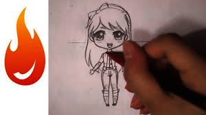 If you struggle drawing anime and it's pretty hard to draw a chin that is pointy when viewed below. How To Draw A Chibi Anime Girl Character Tutorial Youtube