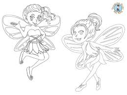 Terry vine / getty images these free santa coloring pages will help keep the kids busy as you shop,. Fairies Coloring Page Free Printables Treasure Hunt 4 Kids