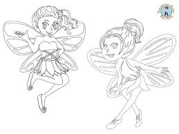 If your child loves interacting. Fairies Coloring Page Free Printables Treasure Hunt 4 Kids