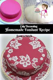 If You Looking For The Best Homemade Fondant Recipe This Is It Soft Elastic Works Great In Humid C Fondant Recipe Homemade Fondant Recipes Homemade Fondant