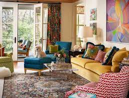 The rugs look perfect with the living room's style. 4 Steps To Stress Free Pattern Mixing Nw Rugs Furniture