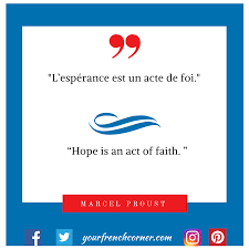 It's like killing yourself, and then you're reborn. 10 French Quotes To Restore Your Hope Now Your French Corner