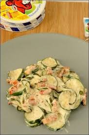 Courgettes Facon Carbonara A La Vache Qui Rit Happy Papilles Recette Recettes De Cuisine Recette A Base De Courgette Courgette Vache Qui Rit