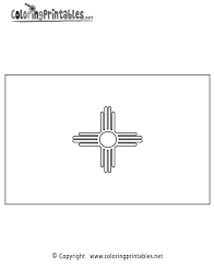 You can now print this beautiful mexican flag free coloring page or color online for free. Free Printable New Mexico Flag Coloring Page