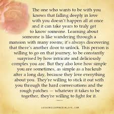Lessons Learned In Life Falling Deeply In Love With You Love Deeply Lessons Learned In Life Getting To Know Someone