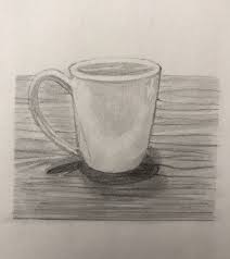 Daily Art Challenge 14 Coffee Cup Art Challenge Art Drawings Simple Texture Drawing